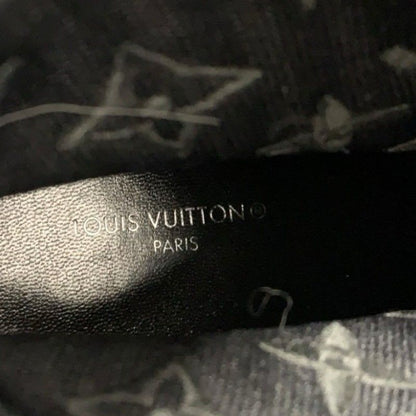 Louis Vuitton Silhouette Line Monogram Boots Short Shoes Fabric Leather