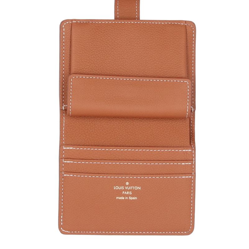 Louis Vuitton Portefeuille Rowkey Compact Bifold Wallet Leather M12148 Ladies