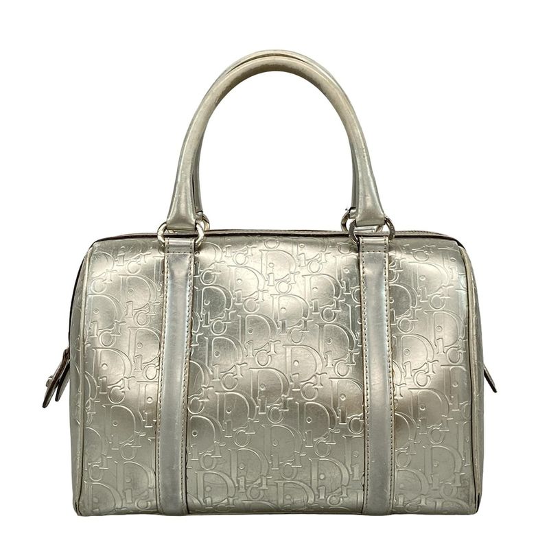 DIOR Christian Dior Handbag - Rai Togo Old Vintage Mini Boston Leather