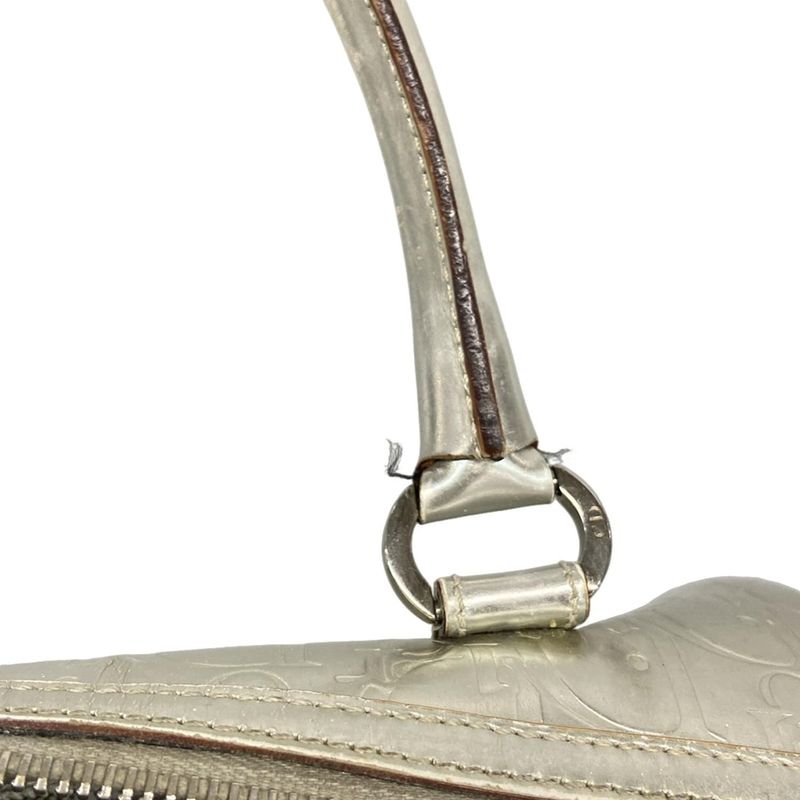 DIOR Christian Dior Handbag - Rai Togo Old Vintage Mini Boston Leather