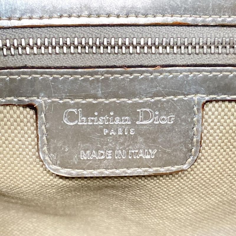 DIOR Christian Dior Handbag - Rai Togo Old Vintage Mini Boston Leather