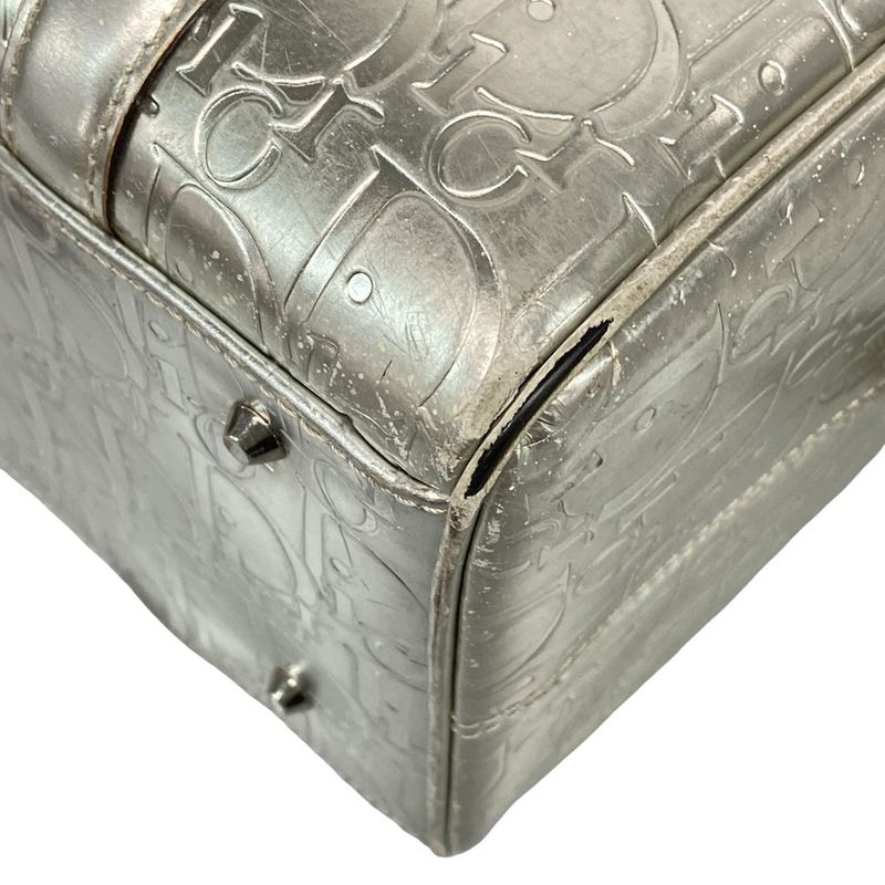 DIOR Christian Dior Handbag - Rai Togo Old Vintage Mini Boston Leather