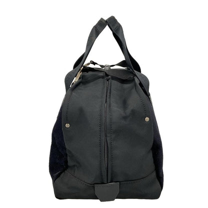 Chanel Handbag Sport Line Black Silver Hardware Cotton