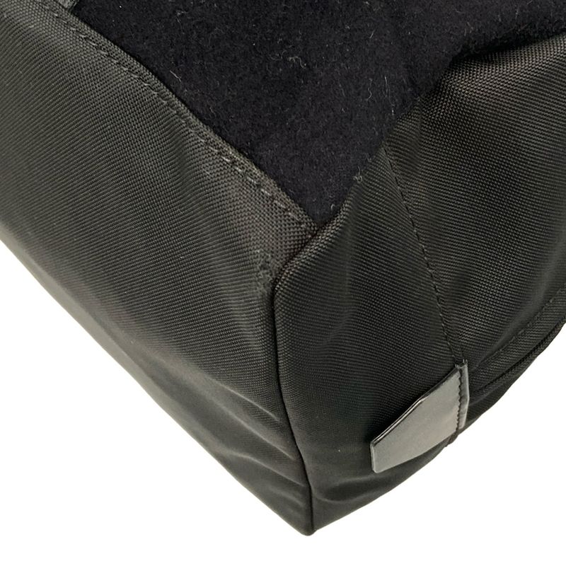 Chanel Handbag Sport Line Black Silver Hardware Cotton