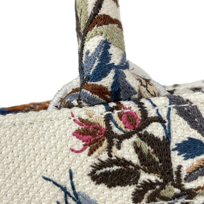 DIOR Christian Dior Tote Bag Book Tote Small Bag Ivory X Black X Multi