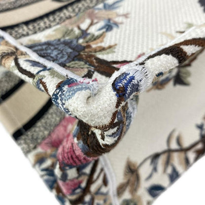 DIOR Christian Dior Tote Bag Book Tote Small Bag Ivory X Black X Multi