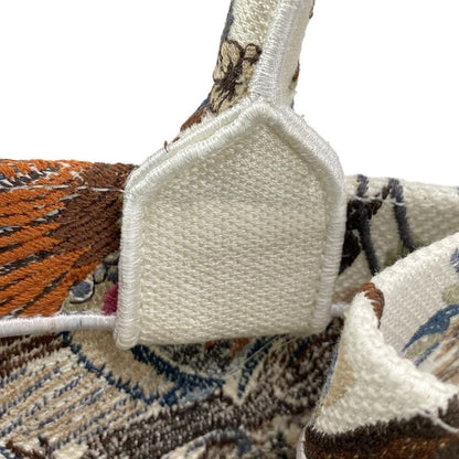 DIOR Christian Dior Tote Bag Book Tote Small Bag Ivory X Black X Multi