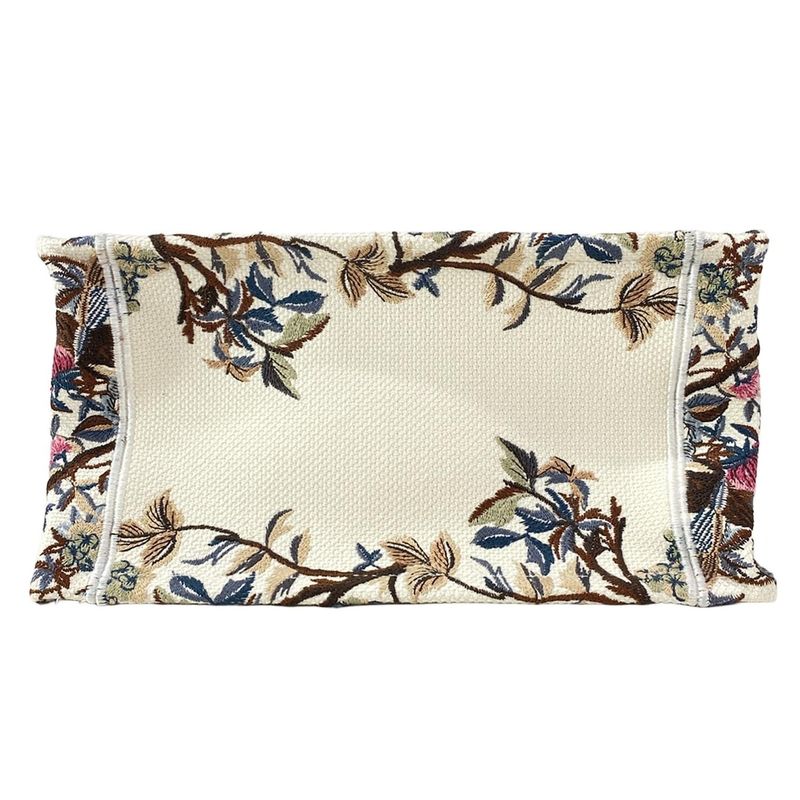 DIOR Christian Dior Tote Bag Book Tote Small Bag Ivory X Black X Multi