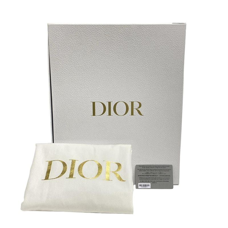 DIOR Christian Dior Tote Bag Book Tote Small Bag Ivory X Black X Multi