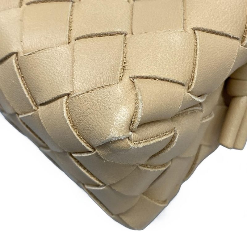 Bottega Veneta Shoulder Bag Mini Loop Camera Bag Intrecciato 680254 Light Brown