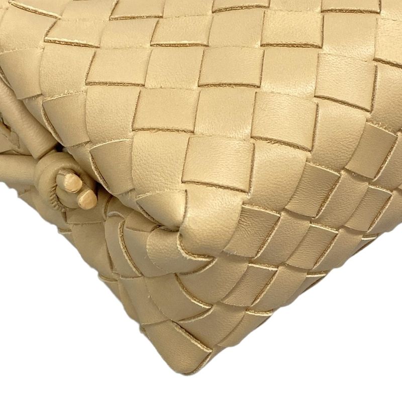 Bottega Veneta Shoulder Bag Mini Loop Camera Bag Intrecciato 680254 Light Brown