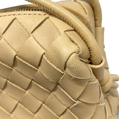 Bottega Veneta Shoulder Bag Mini Loop Camera Bag Intrecciato 680254 Light Brown