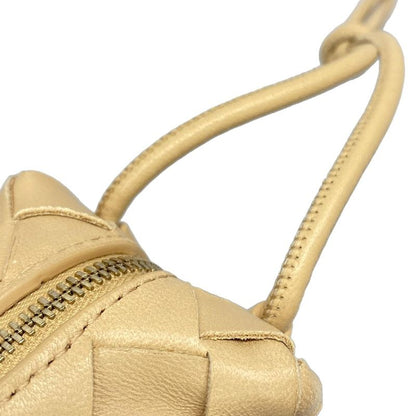 Bottega Veneta Shoulder Bag Mini Loop Camera Bag Intrecciato 680254 Light Brown
