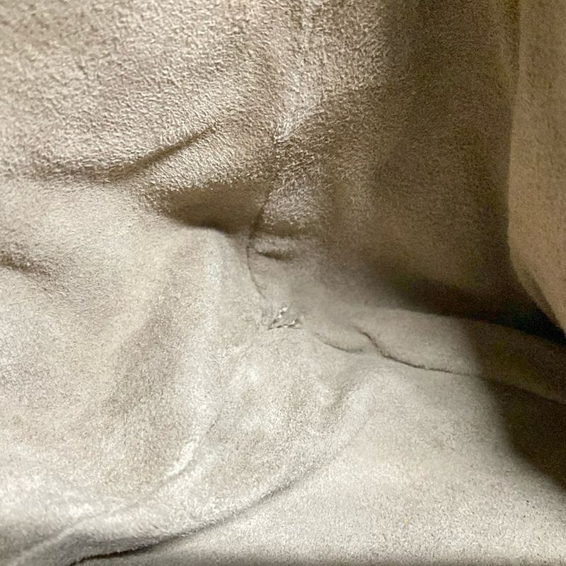 Bottega Veneta Tote Bag Small Chesta Bag Gray Beige Leather