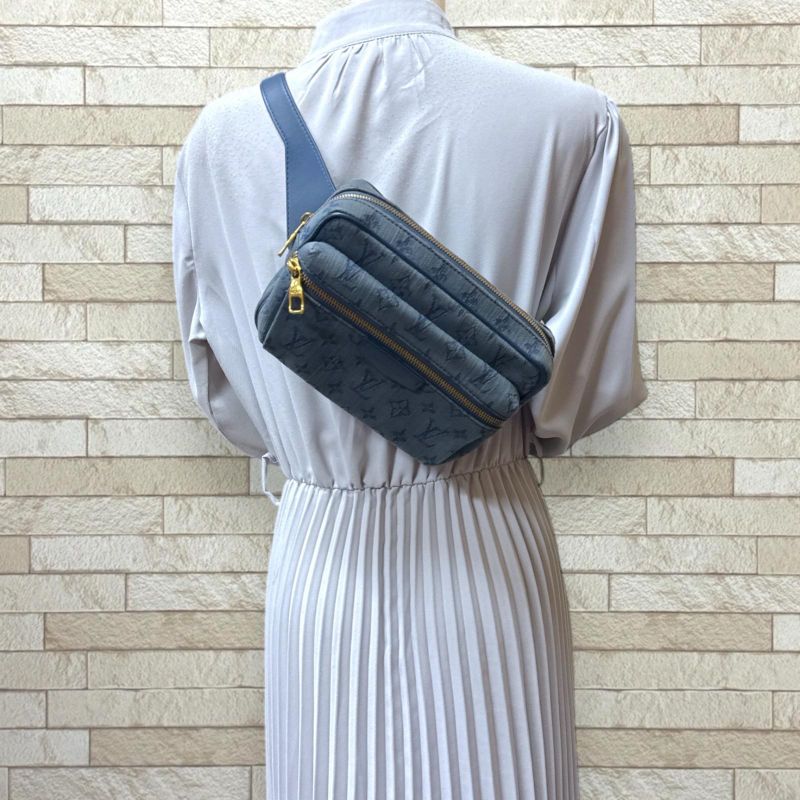 Louis Vuitton Bum Bag Outdoor Monogram Denim Body Bag Monogram Denim M44741