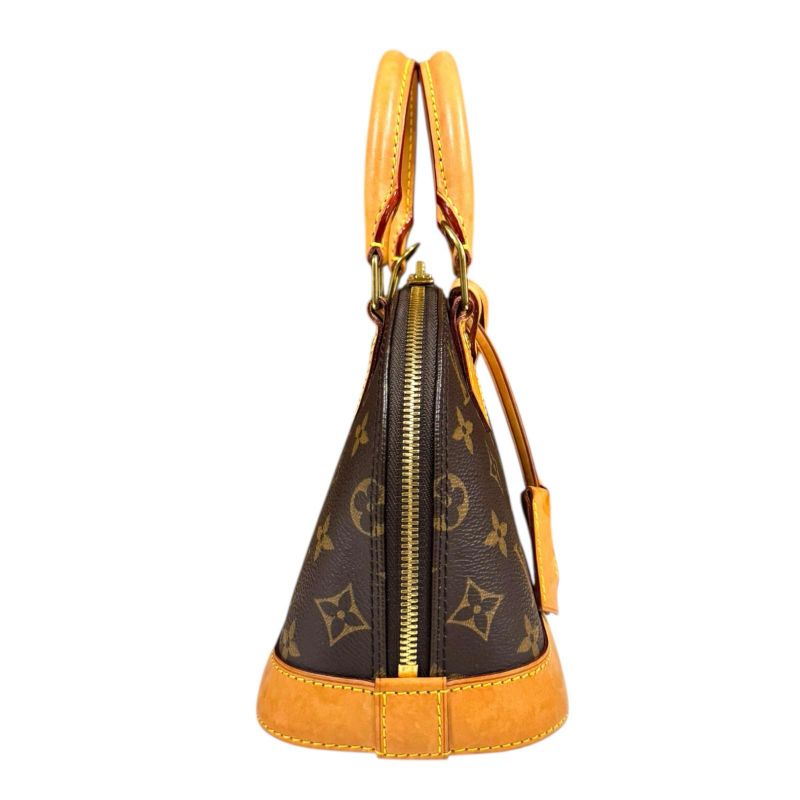 Louis Vuitton Alma BB Monogram Shoulder Bag Monogram Canvas M53152 Brown Ladies