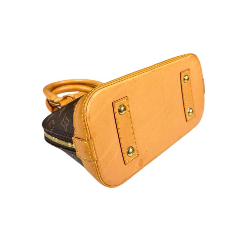 Louis Vuitton Alma BB Monogram Shoulder Bag Monogram Canvas M53152 Brown Ladies