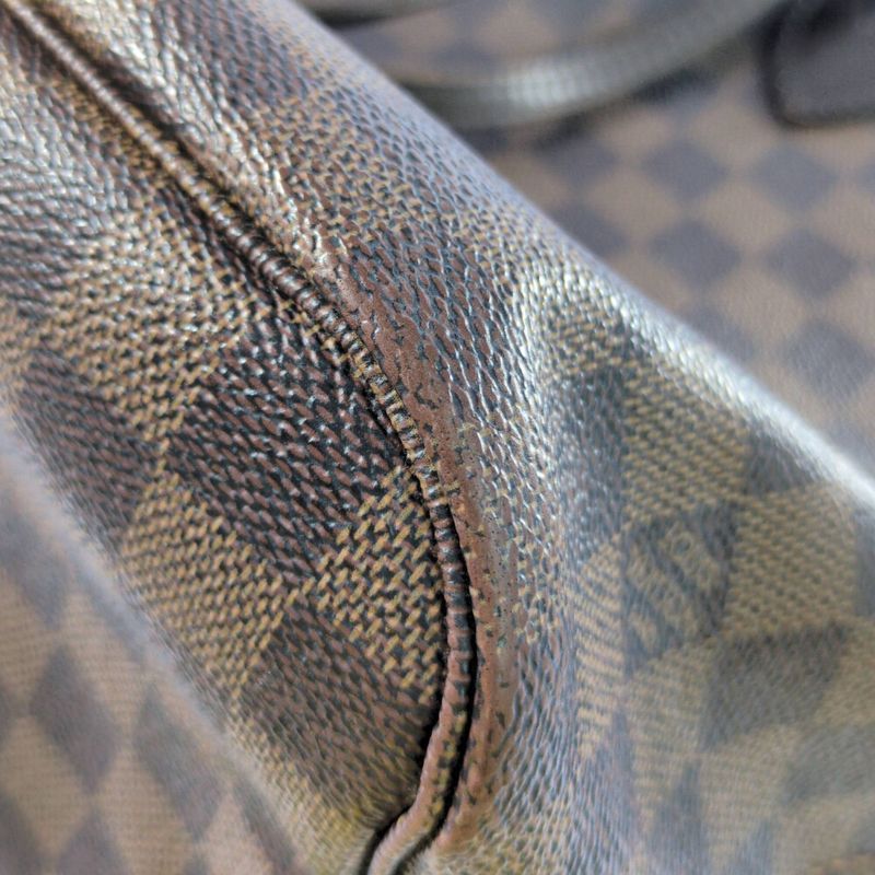 Louis Vuitton Damier Neverfull GM Tote Bag N40597 Brown B