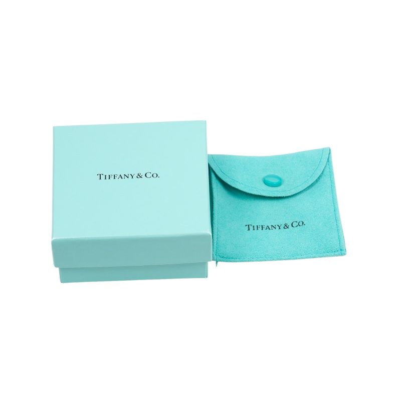 Tiffany & Co Stencil Cross Silver 925 Ladies 3.18g Necklace