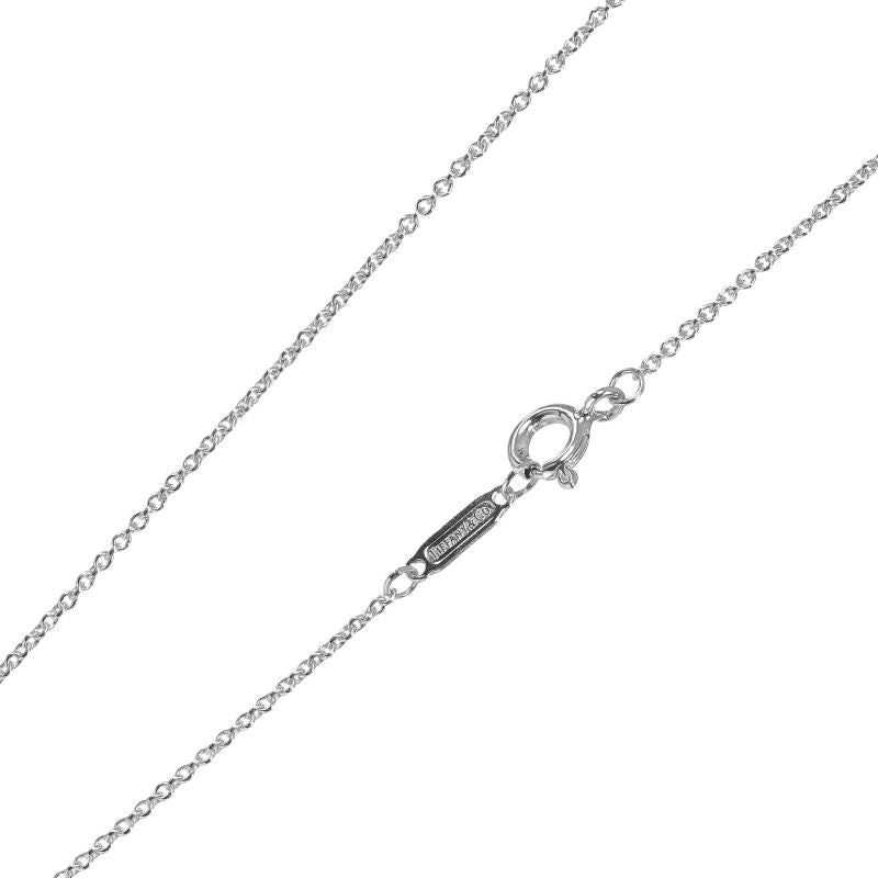 Tiffany & Co Stencil Cross Silver 925 Ladies 3.18g Necklace