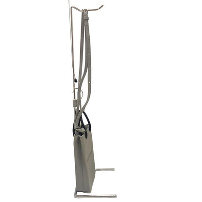 Balenciaga Tote Bag Shopping Phone Holder 593826 Grey And Black 2way Mini Bag