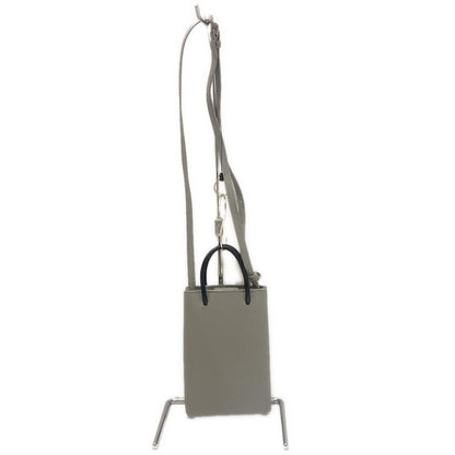 Balenciaga Tote Bag Shopping Phone Holder 593826 Grey And Black 2way Mini Bag