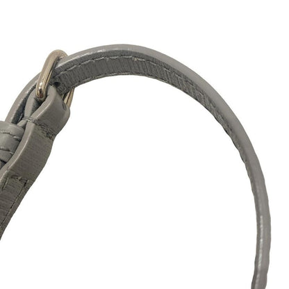 Balenciaga Tote Bag Shopping Phone Holder 593826 Grey And Black 2way Mini Bag