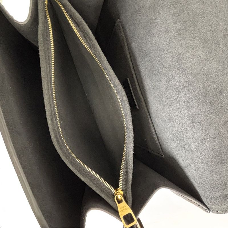 Louis Vuitton Dauphine MM Monogram Jacquard Black Shoulder Bag
