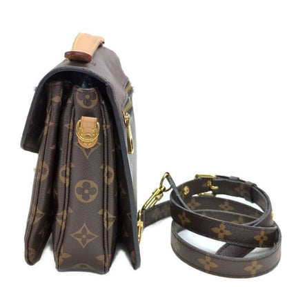 Louis Vuitton Monogram Pochette Metis Shoulder Bag M40780 Brown B