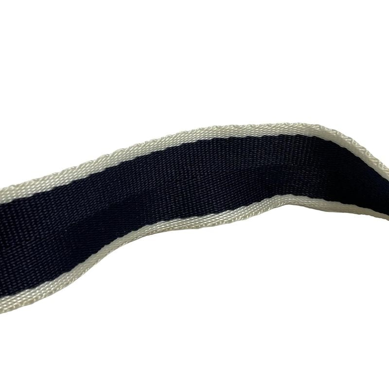 DIOR Christian Dior Shoulder Bag Trotter Blue And Ivory Leather