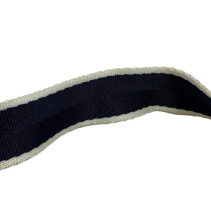 DIOR Christian Dior Shoulder Bag Trotter Blue And Ivory Leather