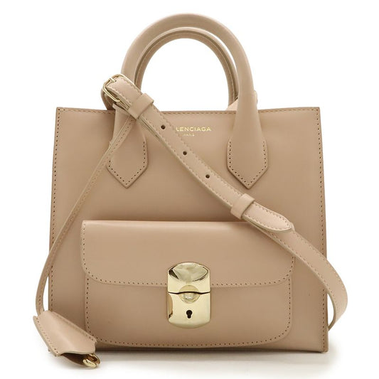 Balenciaga Padlock Mini All Afternoon Handbag 2WAY Shoulder Bag Crossbody