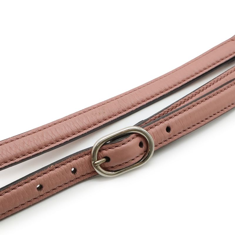 Gucci Bamboo Daily Top Handle Bag Handbag Mini Bag 2WAY Shoulder Bag Leather