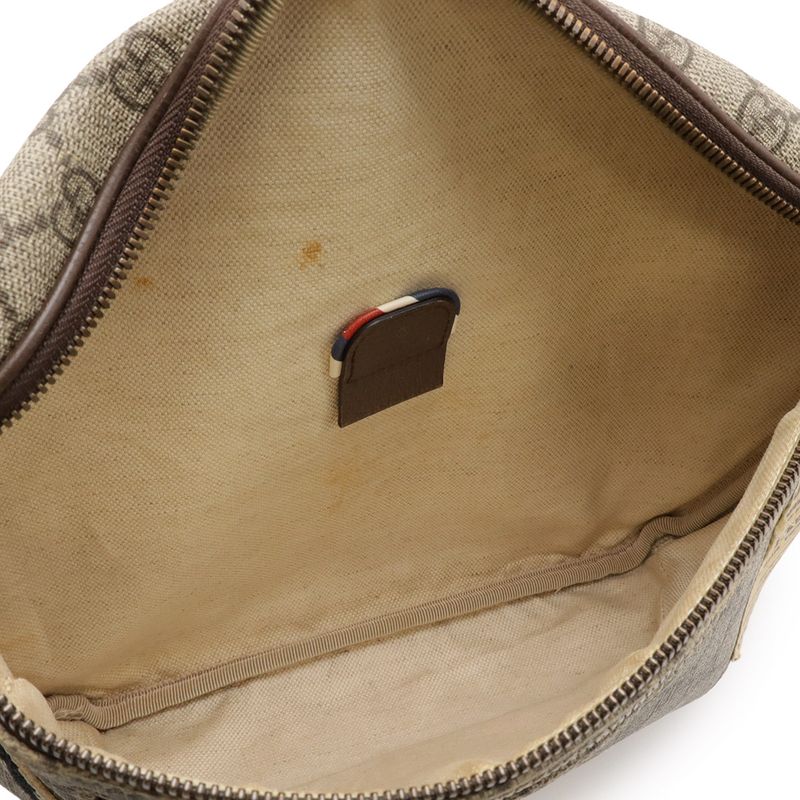 Gucci Courier GG Supreme Sherry Line Belt Bag Body Bag Waist Bag Applique PVC