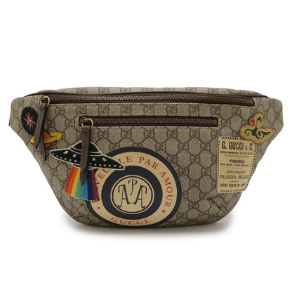 Gucci Courier GG Supreme Sherry Line Belt Bag Body Bag Waist Bag Applique PVC