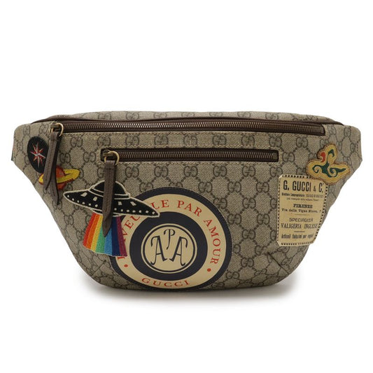 Gucci Courier GG Supreme Sherry Line Belt Bag Body Bag Waist Bag Applique PVC