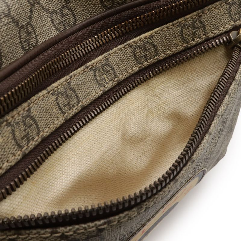 Gucci Courier GG Supreme Sherry Line Belt Bag Body Bag Waist Bag Applique PVC