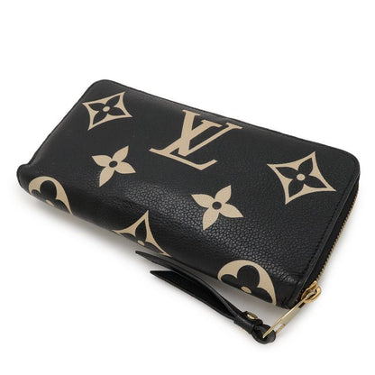 Louis Vuitton Monogram Empreinte Zippy Wallet Round Zipper Long Wallet Bicolor