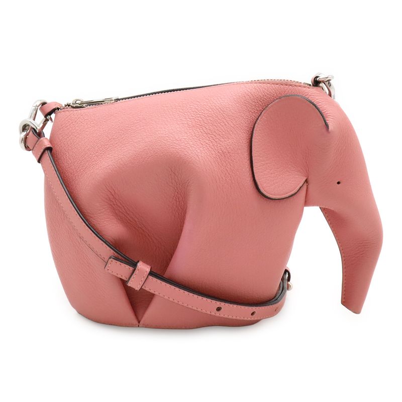 Loewe Elephant Bag Mini Animal Series Elephant Shoulder Bag 2WAY Clutch Bag