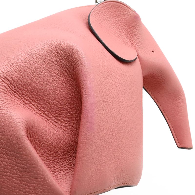 Loewe Elephant Bag Mini Animal Series Elephant Shoulder Bag 2WAY Clutch Bag