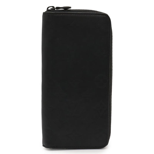 Louis Vuitton Monogram Shadow Zippy Wallet Vertical Round Zipper Long Wallet