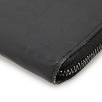 Louis Vuitton Monogram Shadow Zippy Wallet Vertical Round Zipper Long Wallet