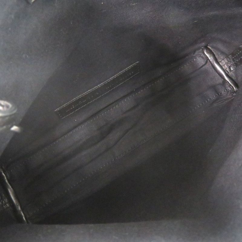 Balenciaga Navy Cabas XS Leather Black 2way Handbag Shoulder Bag Black 1294