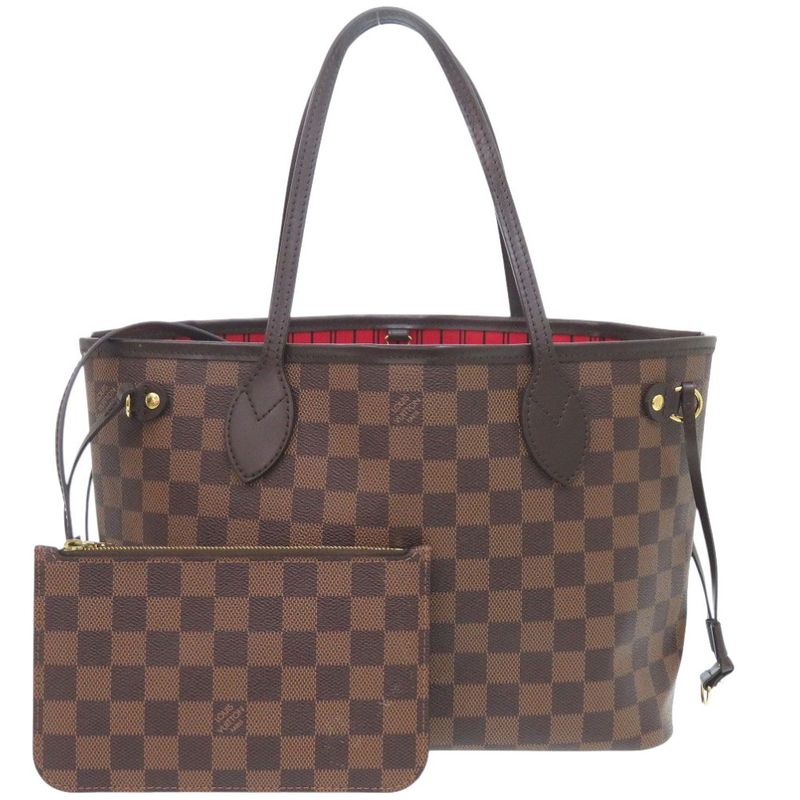 Louis Vuitton Neverfull PM with Pouch Damier Sleaze N40600 Tote Bag LV 0989