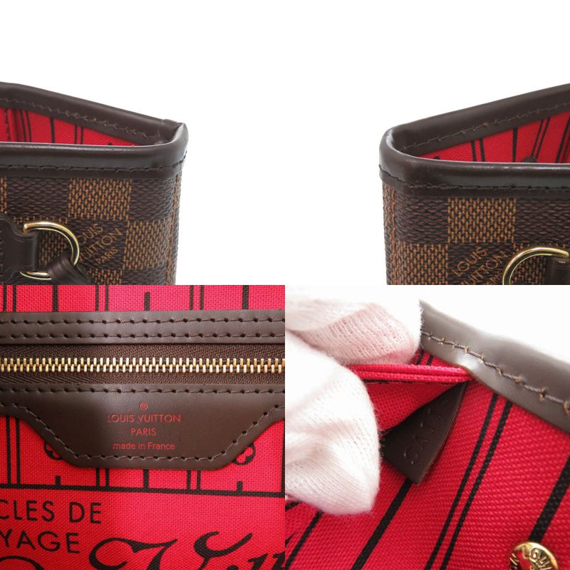 Louis Vuitton Neverfull PM Damier Threes N41359 Tote Bag LV 1217 Louis Vuitton