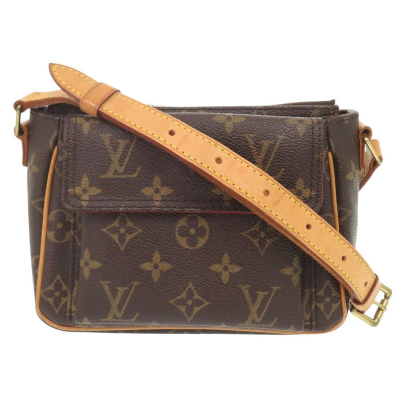 Louis Vuitton Vivacite PM Monogram M51165 Brown Shoulder Bag LV 1473 Louis