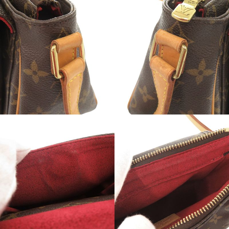 Louis Vuitton Vivacite PM Monogram M51165 Brown Shoulder Bag LV 1473 Louis