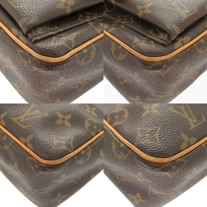 Louis Vuitton Vivacite PM Monogram M51165 Brown Shoulder Bag LV 1473 Louis