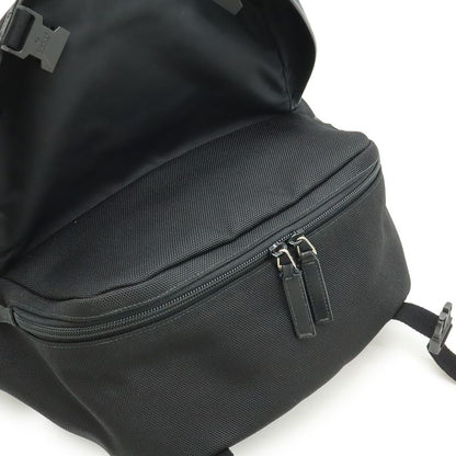 Gucci Sherry Line Body Bag Shoulder Bag Crossbody Nylon Canvas Leather Black