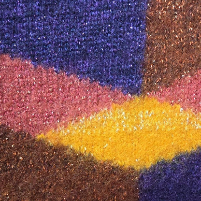 Bottega Veneta Dress Size 40 M Women - Red X Orange X Multi Crew Neck Short